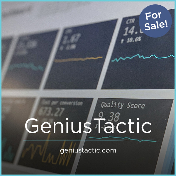 GeniusTactic.com - buy Great premium domains