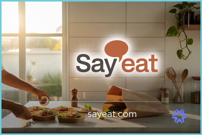 SayEat.com - Creative premium domains for sale