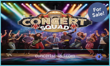 ConcertSquad.com - Great premium domain marketplace