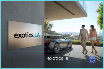 Exotics.la - Creative brandable domain for sale