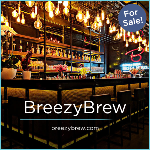 BreezyBrew.com - Catchy premium domain names