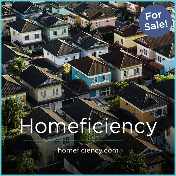Homeficiency.com - Best premium domains for sale