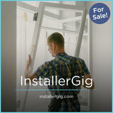 InstallerGig.com - Creative brandable domain for sale