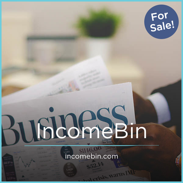 IncomeBin.com - Great premium domain names for sale