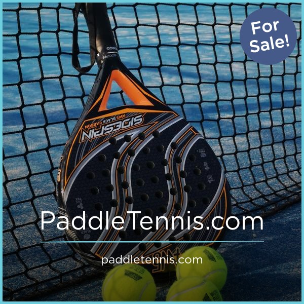PaddleTennis.com - Unique premium domain names for sale