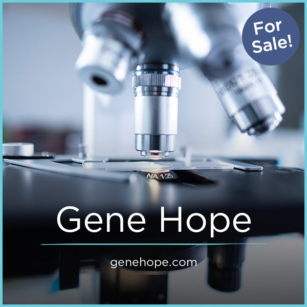 GeneHope.com - Catchy premium domains for sale