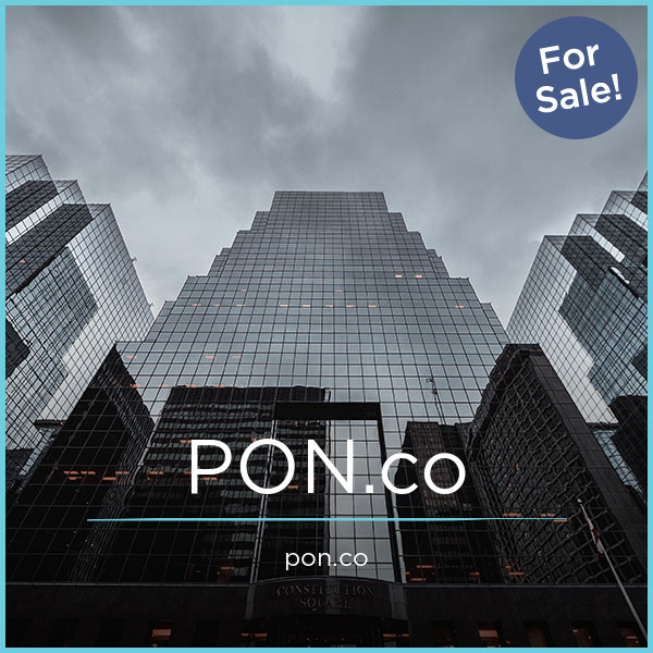 PON.co - Catchy premium names