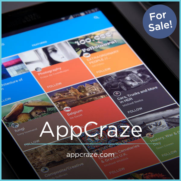 AppCraze.com - buying Cool premium names