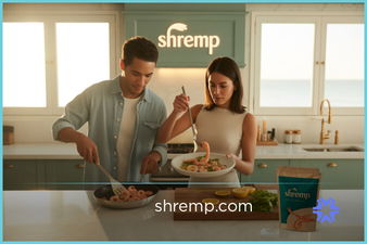 Shremp.com - Creative brandable domain for sale