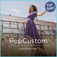 PopCustom.com - New premium domain marketplace