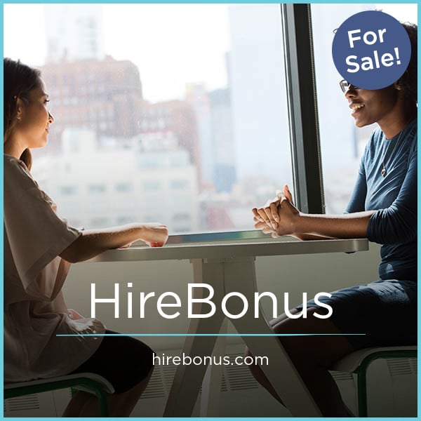 HireBonus.com - Catchy premium domain names