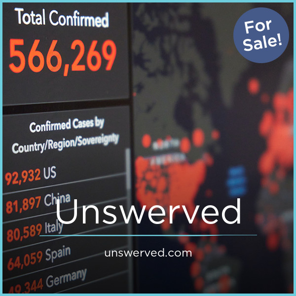 Unswerved.com - New domains for sale