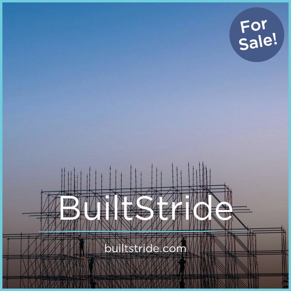 BuiltStride.com - Good premium domain names for sale