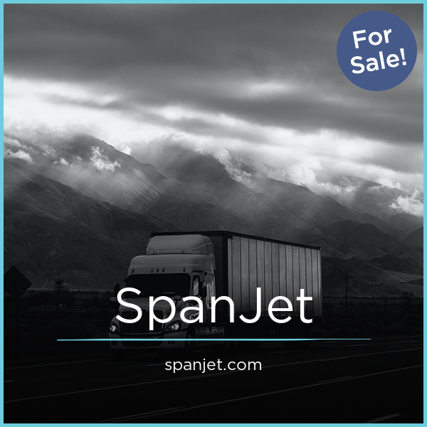 SpanJet.com - buy Unique premium domains