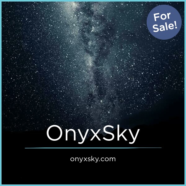 OnyxSky.com - Great premium domain names for sale