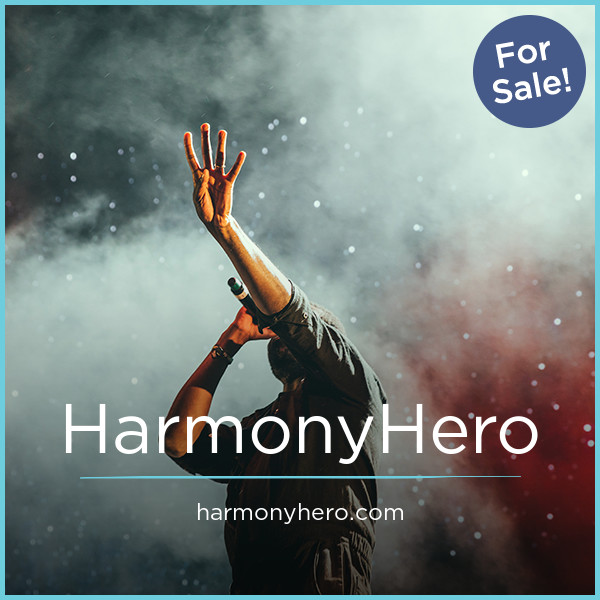HarmonyHero.com - Creative premium domains
