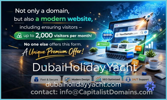 DubaiHolidayYacht.com — 2
