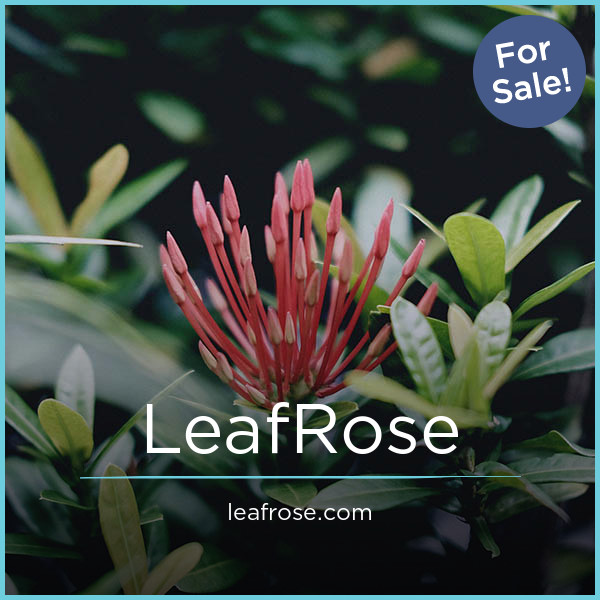 LeafRose.com - Unique domains for sale