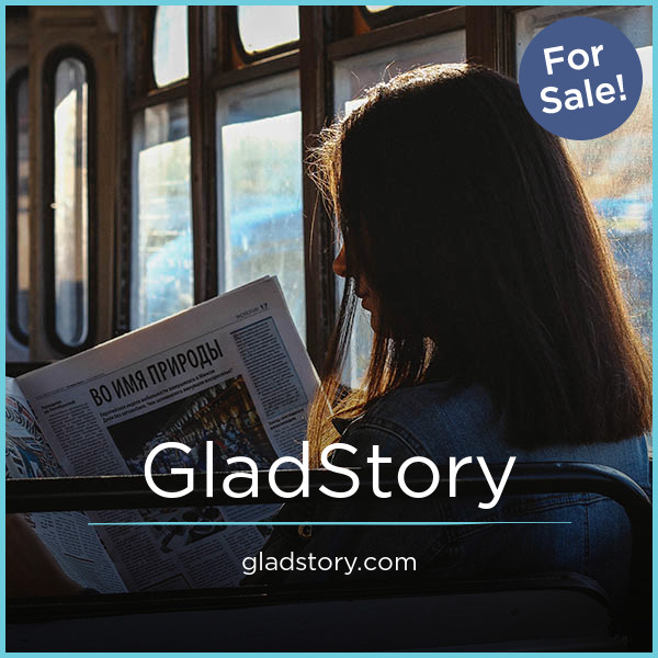 GladStory.com - buy Cool premium domains