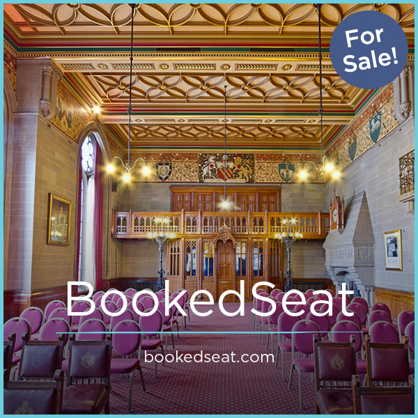 BookedSeat.com - Creative premium domain names