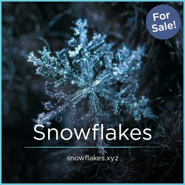 Snowflakes.xyz - Great premium domain marketplace