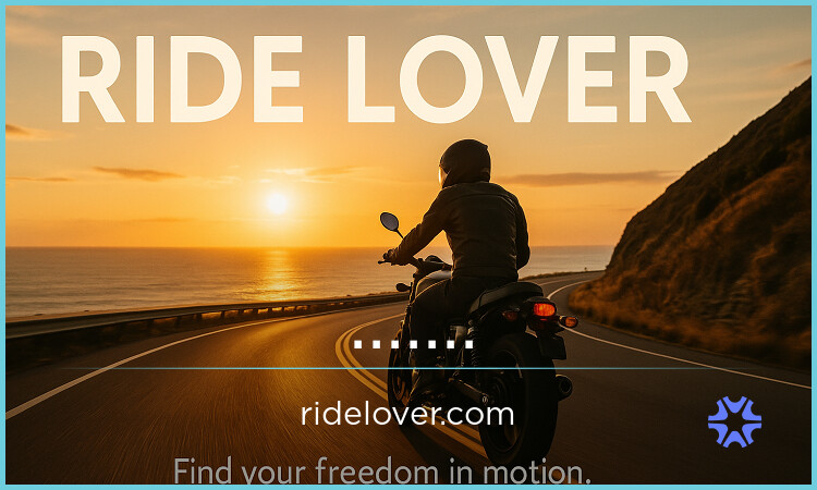 RideLover.com - Good premium domain marketplace