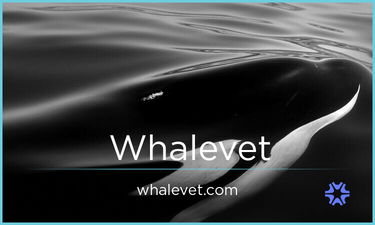 Whalevet.com - Creative brandable domain for sale