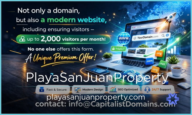 PlayaSanJuanProperty.com — 2