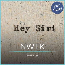 NWTK.com - Creative brandable domain for sale