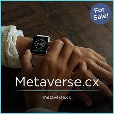 Metaverse.cx - Creative brandable domain for sale