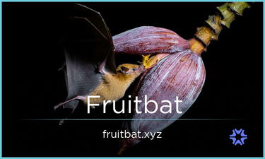 Fruitbat.xyz - Creative brandable domain for sale