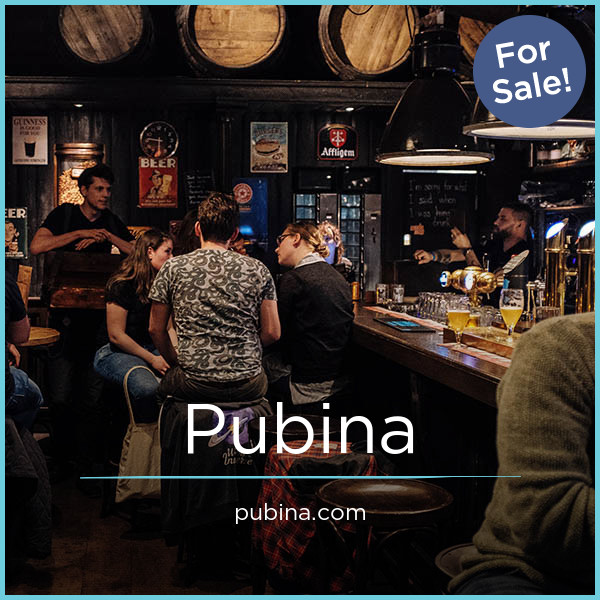 Pubina.com - Creative premium domain names