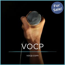 VOCP.com - Creative brandable domain for sale