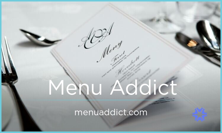 MenuAddict.com - buy Unique premium domains
