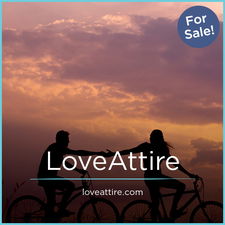 LoveAttire.com - Creative brandable domain for sale