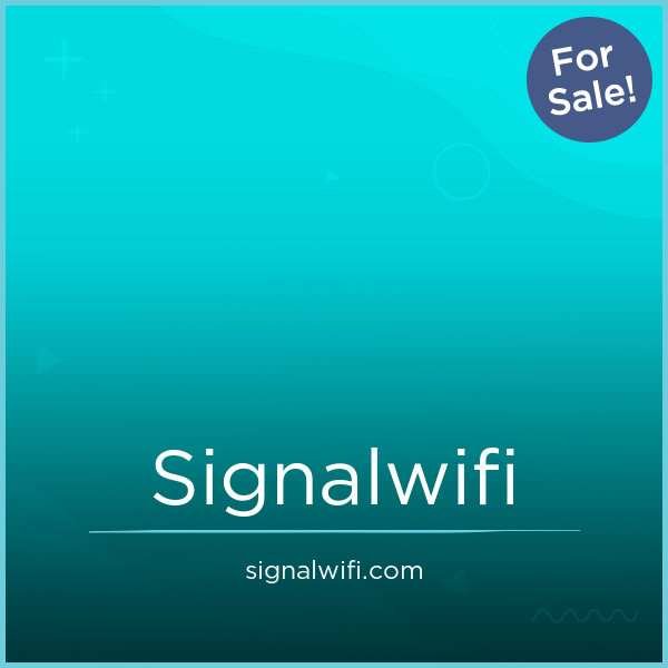 SignalWiFi.com - Cool premium domains for sale