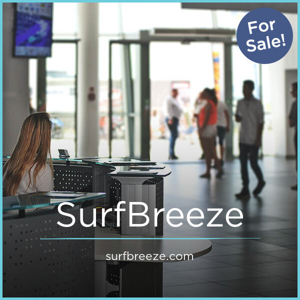 SurfBreeze.com - Catchy premium domain marketplace
