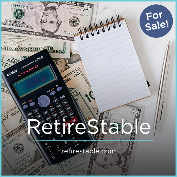 RetireStable.com - New premium domains