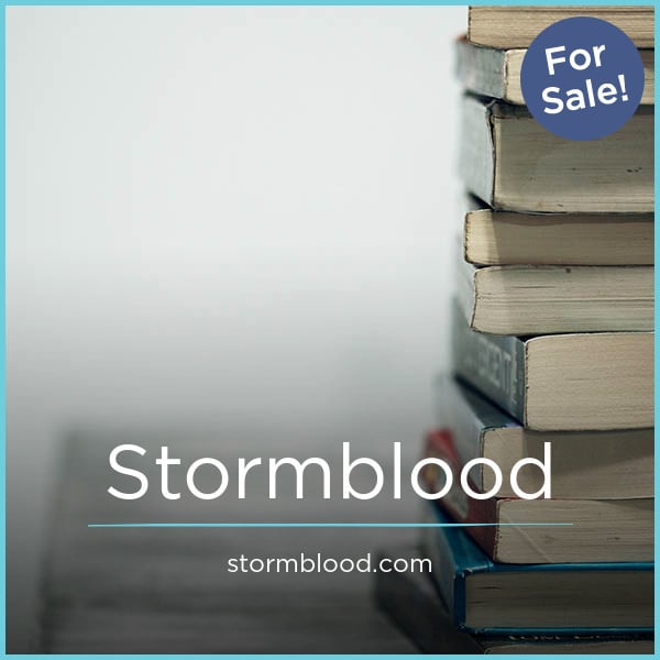 Stormblood.com - Catchy premium domains for sale