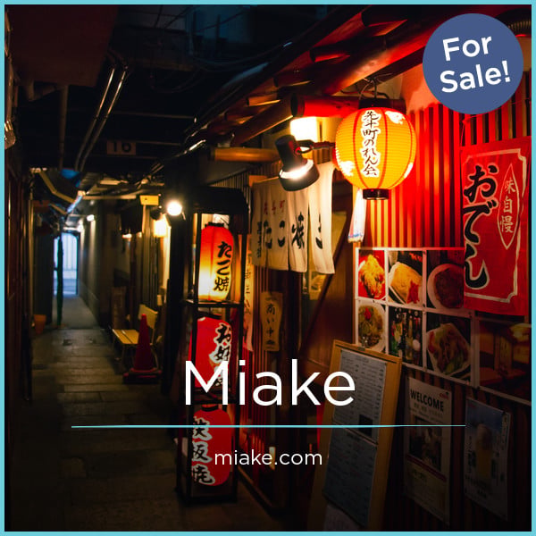 Miake.com - Best premium domains for sale