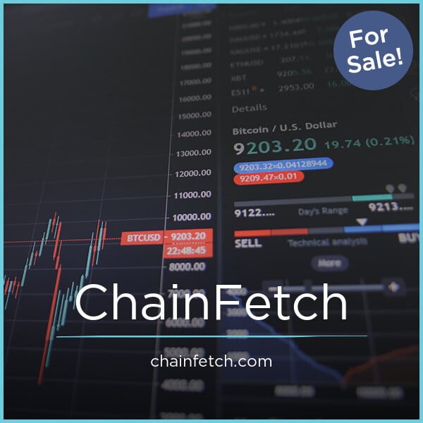 ChainFetch.com - buy New premium domains