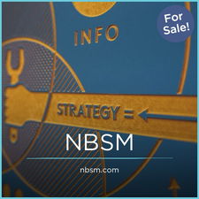 NBSM.com - Creative brandable domain for sale