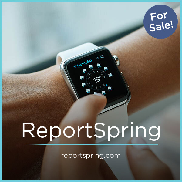ReportSpring.com - Good premium domains for sale