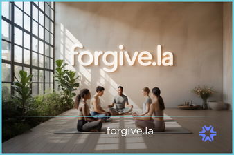 Forgive.la - Creative brandable domain for sale