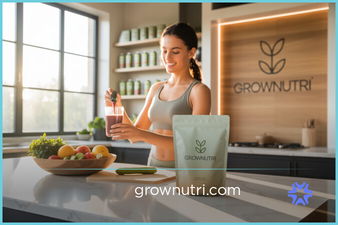 GrowNutri.com - Creative brandable domain for sale