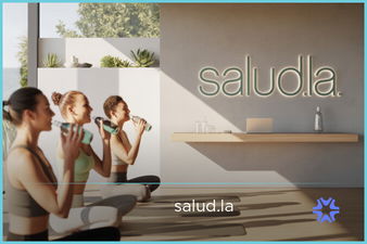salud.la - Creative brandable domain for sale