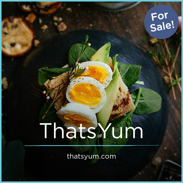 ThatsYum.com - New premium domains for sale