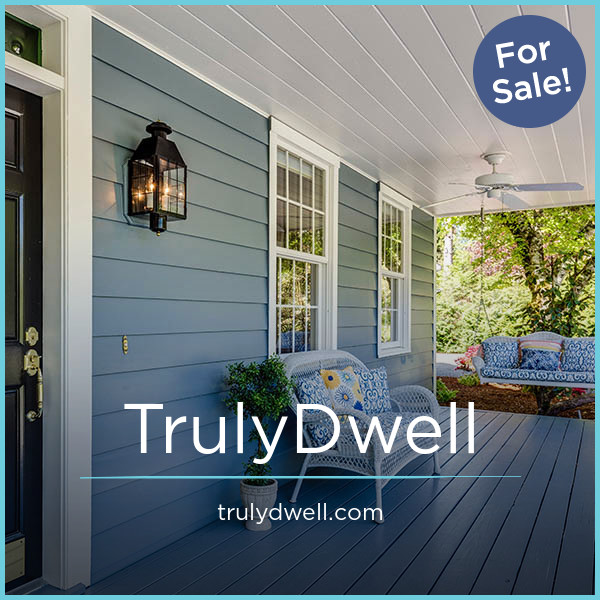 TrulyDwell.com - Creative premium domain marketplace