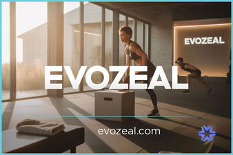 Evozeal.com - Creative brandable domain for sale