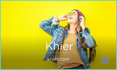 Khier.com - Creative brandable domain for sale